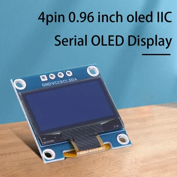 0,96 инчов OLED IIC Сериен Бяло/Синьо/Жълто-син OLED-дисплей Модул 128X64 I2C SSD1315 12864 LCD Екран Такса за Arduino/би би си