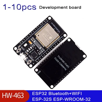 1-10 бр. Такса развитие ESP32 WiFi + Bluetooth Модул печатна платка 30Pin с ултра ниско напрежение на захранването, двуядрен ESP-32S ESP-WROOM-32 ESP32