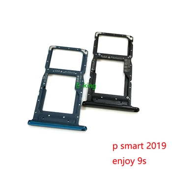 10 Бр. За Huawei P Smart Plus Z Enjoy 7s 9s 10 2018 2019 2020 2021 Слот За Sim-карти на Притежателя на Тавата Гнездо За Четец на sim карти