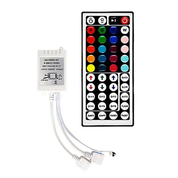 2 led блок за управление на RGB с дистанционно управление 44 клавишите, блок за управление на RGB 44 клавишите