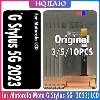 3/5/10 Бр. Оригиналът е За Motorola G Stylus 5G (2023) Дигитайзер с докосване на екрана в събирането на Moto G Stylus 5G 2023 LCD XT2315-1