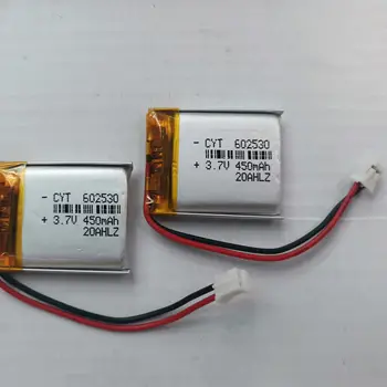 3,7 На 2 тел 602530 062530P литиева батерия с жак, използвана за Bluetooth MP4 1 бр./лот