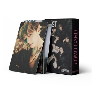 55 бр./компл. Kpop E Group EXIST New Album Lomo Cards КРЕМ-СОДОВЫЕ фотокарточки Фотокарточки