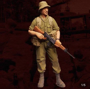 A289-1/35 фигури от смола, GK, небоядисана в разглобено формата. Войници на IDF