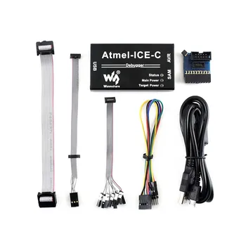 Atmel-ICE-C Комплект с Мощен инструмент за развитие за отстраняване на грешки и програмиране на микроконтролери Atmel SAM и AVR ATMEL-ICE-PCBA inside