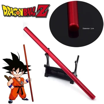 Dragon Ball son Goku Желязна пръчка Фигури на герои от Аниме Рисунка Модели оръжия 22 см Колекция бижута Занаяти Детски играчки, Подаръци