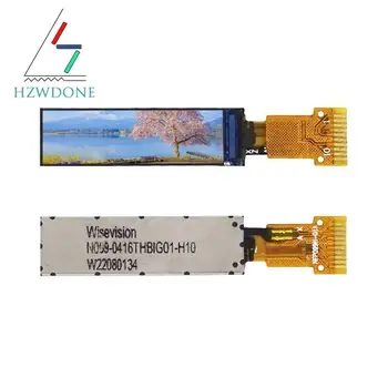 HZWDONE 0,99-инчов TFT-LCD дисплей с висока разделителна способност 40X160 IPS GC9D01 Полноугольный TFT-дисплей със задвижване