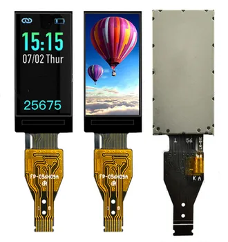 IPS 0,96-инчови, 8-пинов SPI пълноцветен TFT-LCD дисплей (16: 9) ST7735 Drive IC 80 (RGB) * 160