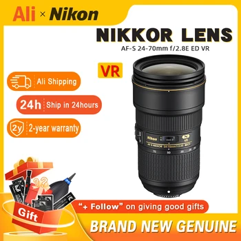 Nikon AF-S NIKKOR 24-70mm f/2.8 E ED VR Обектив със стабилизация на изображението VR Цифров slr фотоапарат с вариообектив