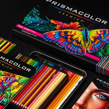 Sanford prismacolor Маслен цветен молив 24 36 48 72 132 Цвят на Студентите могат да Черпят Комплекти за ръчно рисувани Художествени аксесоари Молив
