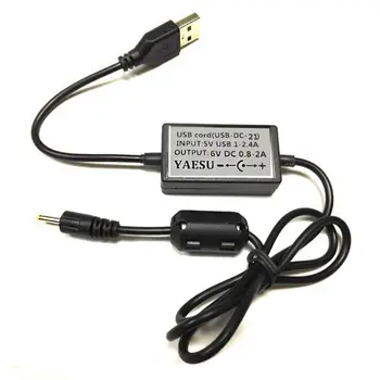 USB кабел за зарядно устройство за Радио Yaesu vx-1r, vx-2r, vx-3r, радио usb-dc 21