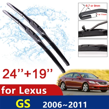 Автомобилни Четки Чистачки на Предното Стъкло за Lexus GS GS300 GS430 GS450h GS350 GS460 2006 ~ 2011 Чистачките автоаксесоари F Sport