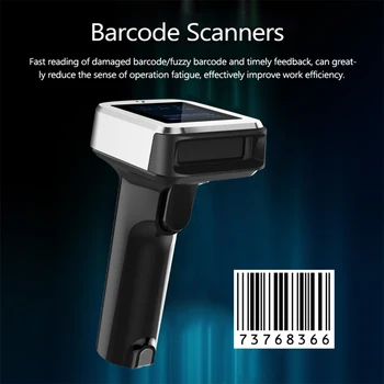 Бързото четене 1900 USB баркод Скенери супермаркети Безжични скенери и QR кодове, Четец за кодове Инструменти за инвентаризация на склад