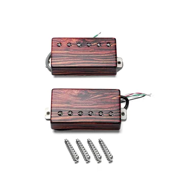 Висококачествени Шестиструнные китара звукосниматели за електрически китари Цветни хамбакер с двойна намотка