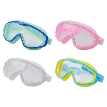 Детски очила за плуване A9LD с защита срещу замъгляване и виолетови, не протичат очила за плуване