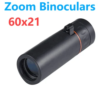 Джобен монокуляр BAK4 Zoom, мини Преносим обхват телескоп с каишка на китката, оборудване за къмпинг, туризъм, лов и на открито
