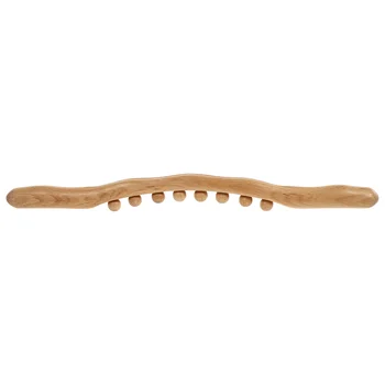 Дървена масажна пръчка за изваждане на сухожилията Апарат Sha Ръчна дръжка за акупунктурните точки Инструменти от бук