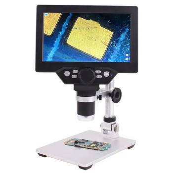 Електронна биологична лупа, камера, микроскопи, дигитален микроскоп с 7-инчов LCD дисплей