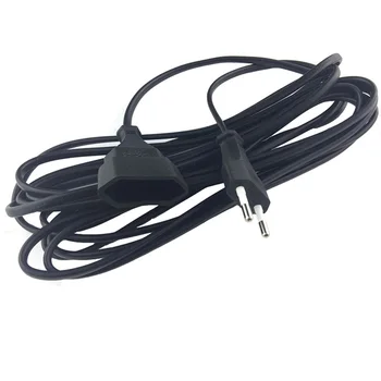 ЕС удължителен кабел, ac Кабел ЕС 2-пинов Щепсел за променлив ток за да се свържете с Memale 0,5 М 2X0,75 мм, 5 М, 3 М до 1,5 Метра и 1 М Кабел с 2 Медни