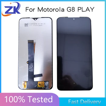 за Motorola Moto G8 Play LCD дисплей с сензорен екран възли за подмяна на екрана XT2015 XT2015-2