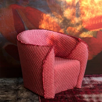 Модерен и луксозен Дизайнерски диван Мързел Sofa за всекидневната, популярен в Интернет стол за четене, домакински случайни разтегателен диван и фотьойл за един човек