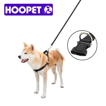 Модерен яка-каишка за домашни кучета HOOPET, удобно тренировъчното огърлица на открито за водещи на малки кученца френски булдог, на котки на улицата