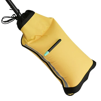 Надувное гребло-гаф за самостоятелно спасение, инструмент за сигурност за каране на каяк, каране на лодки и кану-каяк