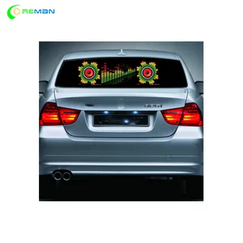 най-евтиният автомобил дисплей банер P2.5 безжична таксита/car/taxicab led light display sign 400x160mm такси bus led display