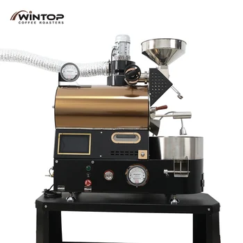 Начална Търговска машина за печене на кафе с тегло 1 кг 2 кг 3 кг, машина за печене на зелени зърна, проба машина за печене на кафе