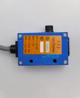 Нов фотоелектричния преминете Z3J-DS100E3 за корекция на отклоненията на цветовия код на машини за производство на опаковки