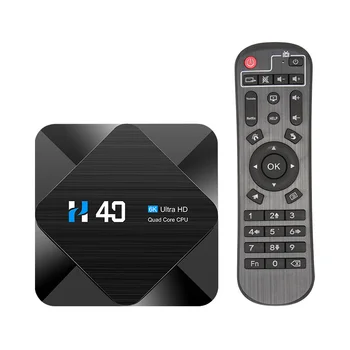 Нова телеприставка IPTV H40 H616 Android 10 6k мрежов плейър с висока резолюция TV BOX 4K Code интелигентен мини-tv iptv