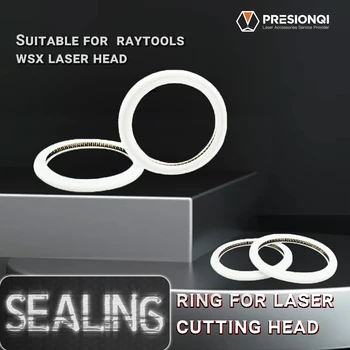 Оборудване запечатване околовръстен миене PRESIONQI Защитни стъкла за Raytools /WSX Адаптивни размер за влакно-лазерно рязане
