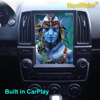 Радиото в автомобила Tesla с екран 10,4 инча 128 GB ROM Android 13 за Land Rover Freelander 2 LR2 L359 2006 ~ 2015 GPS Видео Мултимедиен плеър