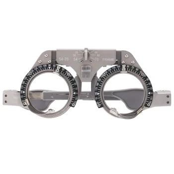 Регулируема Пробна Дограма Оптична Пробна Леща Frame Pd 54-70 мм Титановая Оптични Рамки За Оптометрия Очите Test Optician