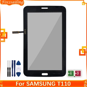 Сензорен Екран За Samsung Galaxy Tab 3 Lite 7.0 SM-T110 SM-T111 T110 T111 Tablet Дигитайзер, Тъчпад Предната Външна Стъклен Панел + Инструмент