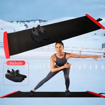 Ски тренировочная дъска за фитнес в помещението, преносима система за балансиране, Тренировочная пързалка