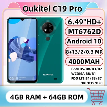 Смартфон Oukitel C19 Pro 4 GB RAM И 64 GB ROM 6,49 