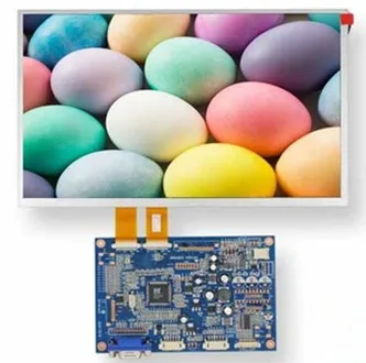 Такса с VGA / ВИДЕО (CVBS) + 10,2-инчов цветен TFT-LCD екран (без TP) 800 (RGB) * 480 (система NTSC / PAL)