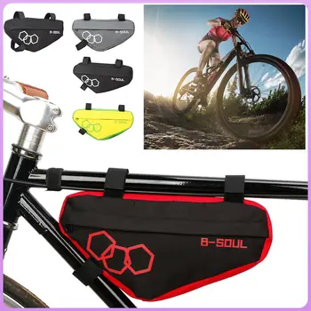 Триъгълни чанти за велосипеди, велосипедни чанта за съхранение на преносим телефон, чанти за предната част на тръбата, висококачествени Цветни Велосипедна Седельная чанта, аксесоари за велосипеди